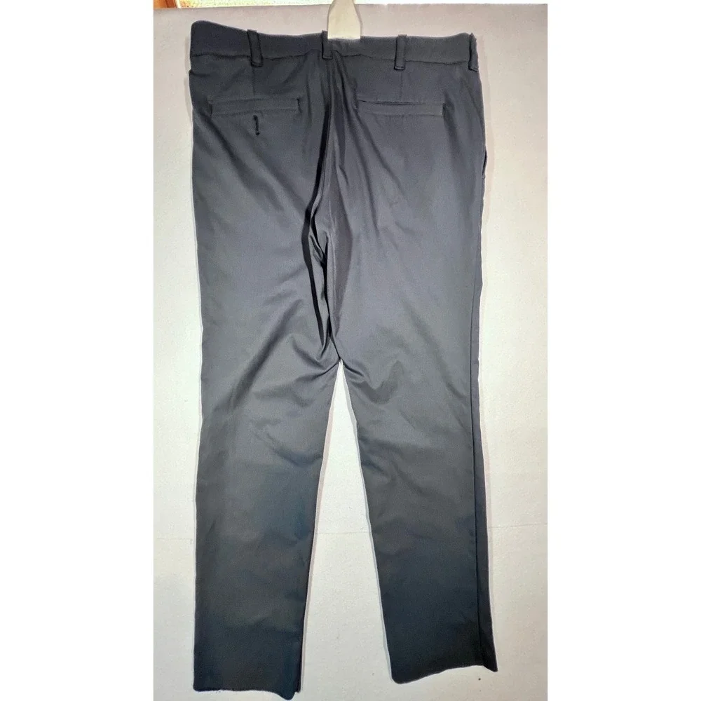 Ben Hogan Mens Performance Golf Pants Navy Blue Flat Front 34x32 Activewear